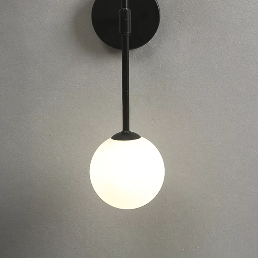 Soir Wandlamp - Moderne Verlichting Met Twee Glazen Bollen