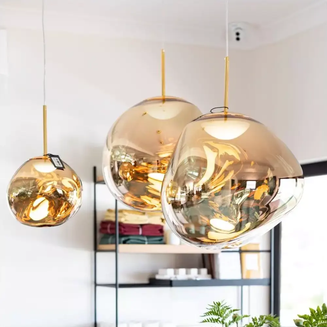 Amber Orb Hanglamp