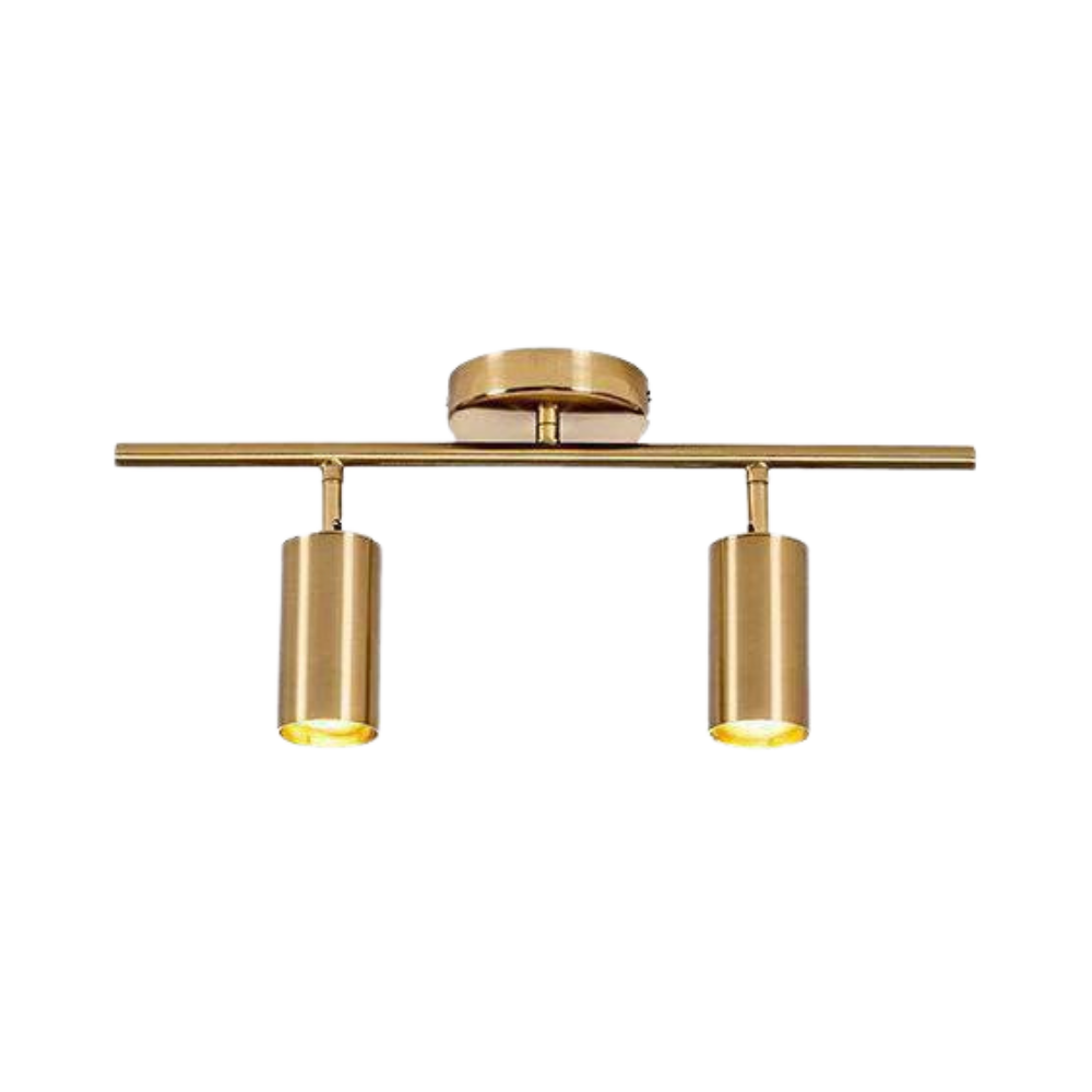 Lepure Plafondlamp - Moderne Gouden Spotverlichting