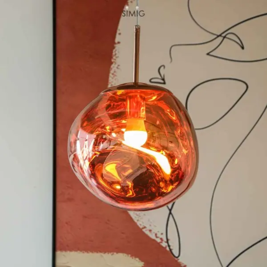 Amber Orb Hanglamp