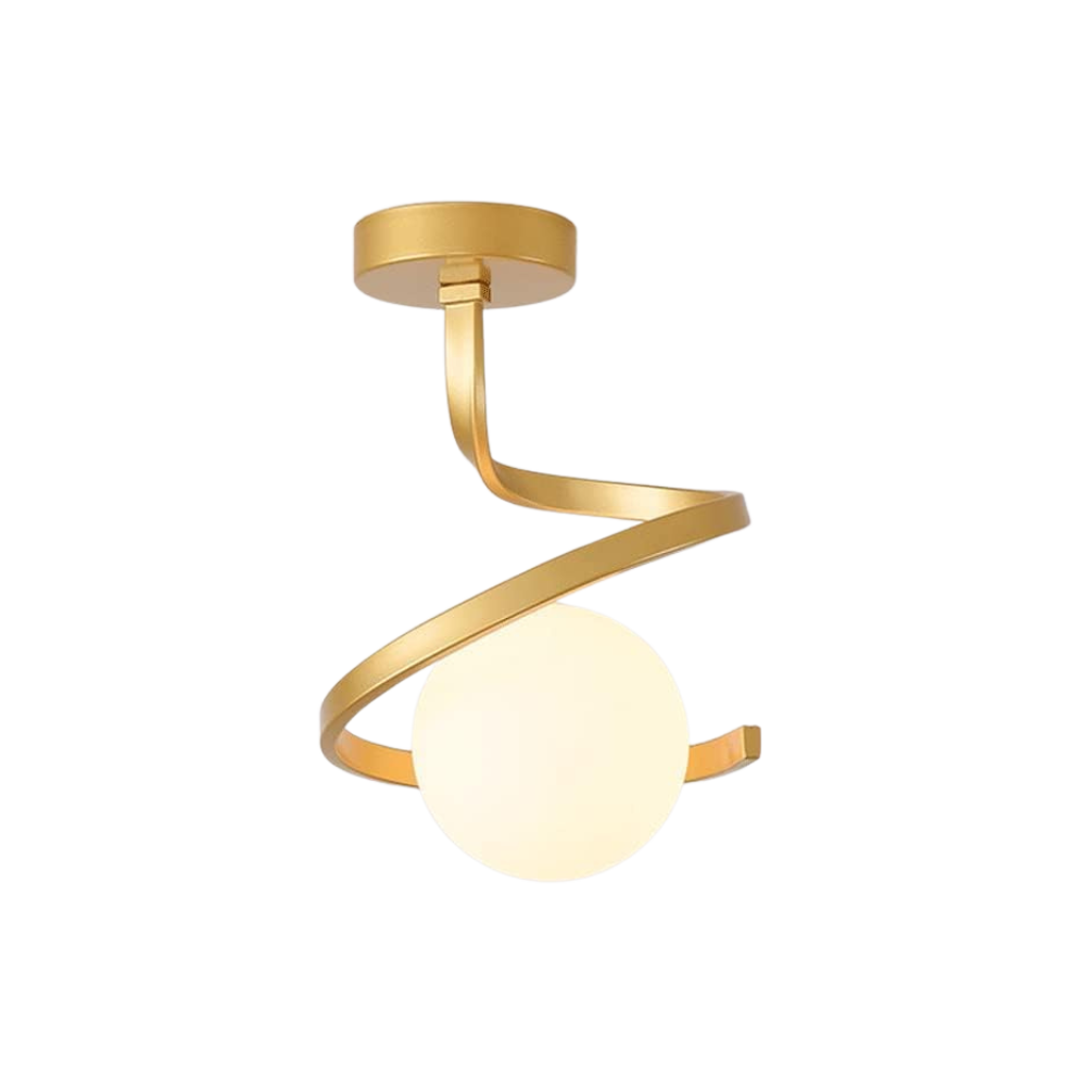 Courbée Plafondlamp - Modern Design Voor Stijlvolle Interieurs