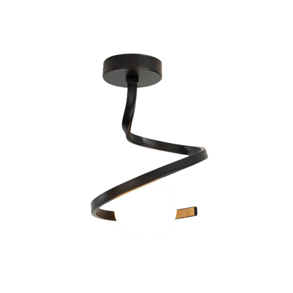 Courbée Plafondlamp - Modern Design Voor Stijlvolle Interieurs