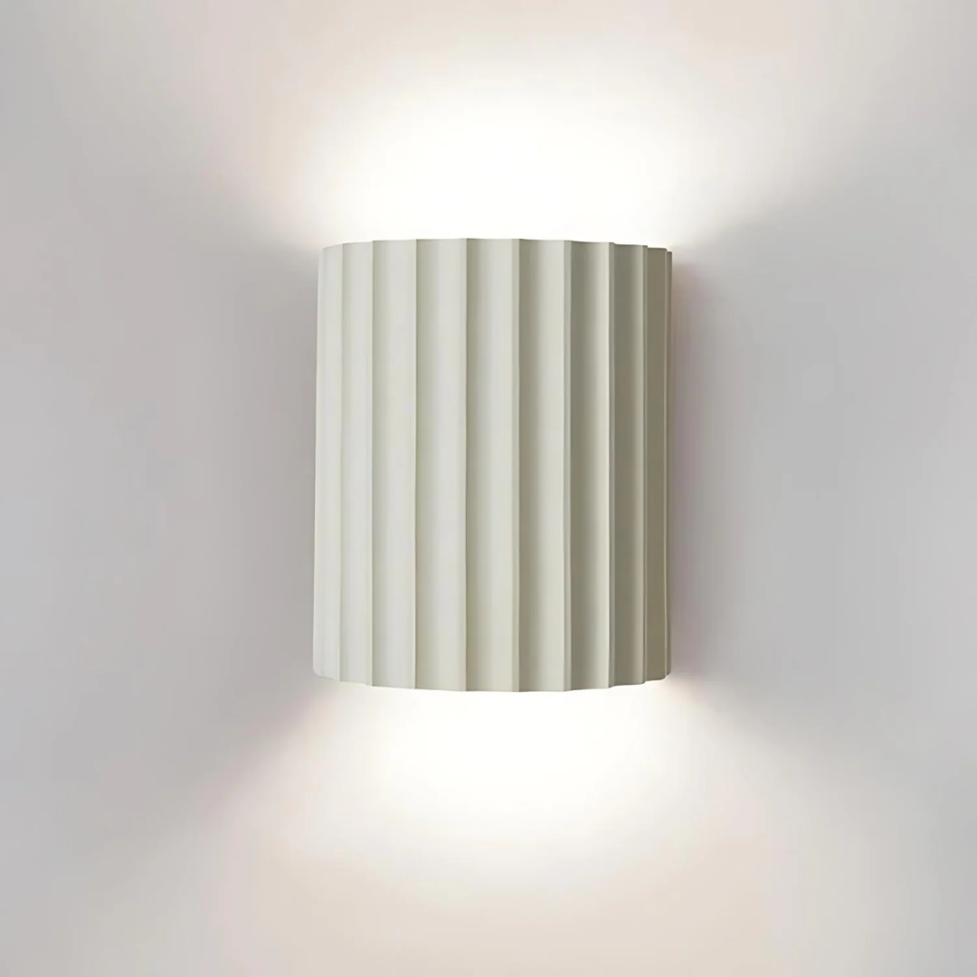 Modern Groove Wandlamp