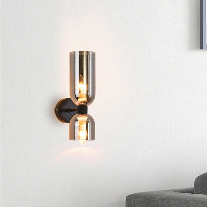 Bambus Wandlamp