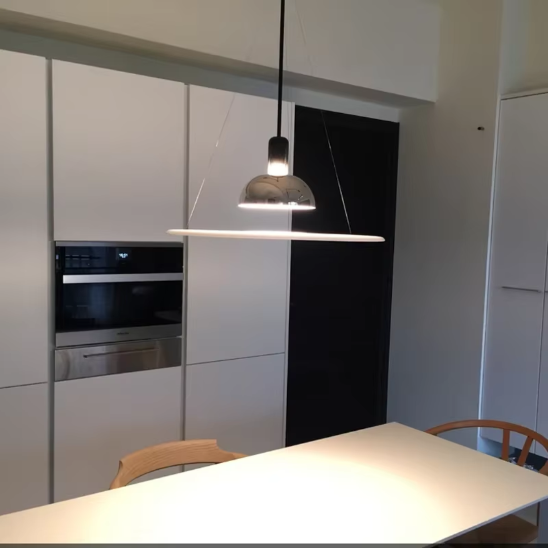 Moderne Glas Metalen Hanglamp