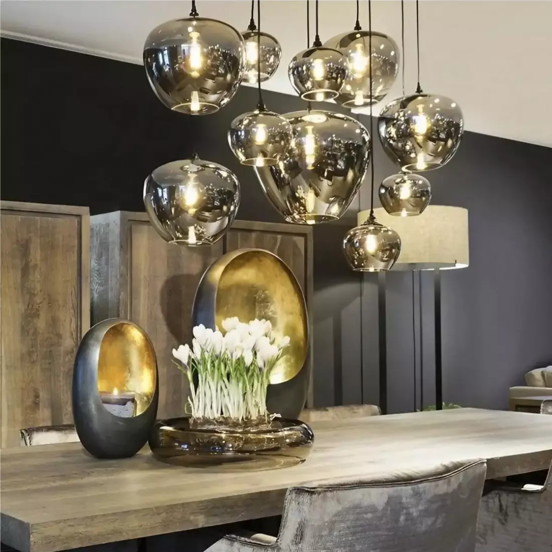 Bronze Silhouette Hanglamp Serie