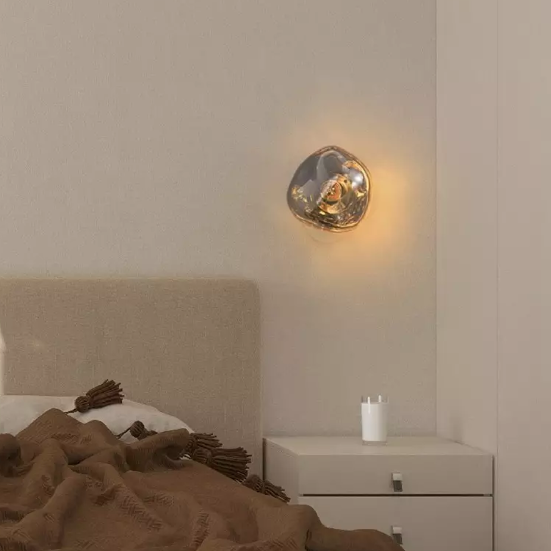 Amber Glow Wandlamp