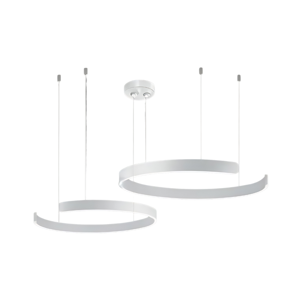 Fusionné Hanglamp - Cirkelvormig Design Voor Een Luxe Setting