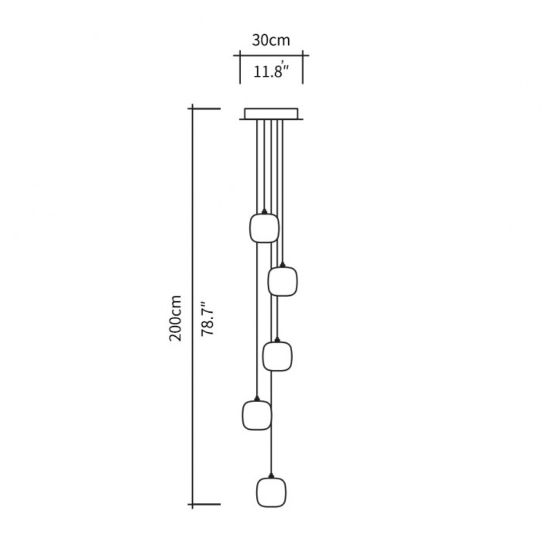 Smoked Elegance Hanglamp - Kroonluchter Bol