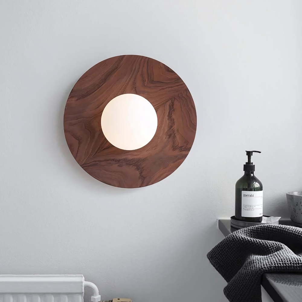 Modrino Houten Wandlamp