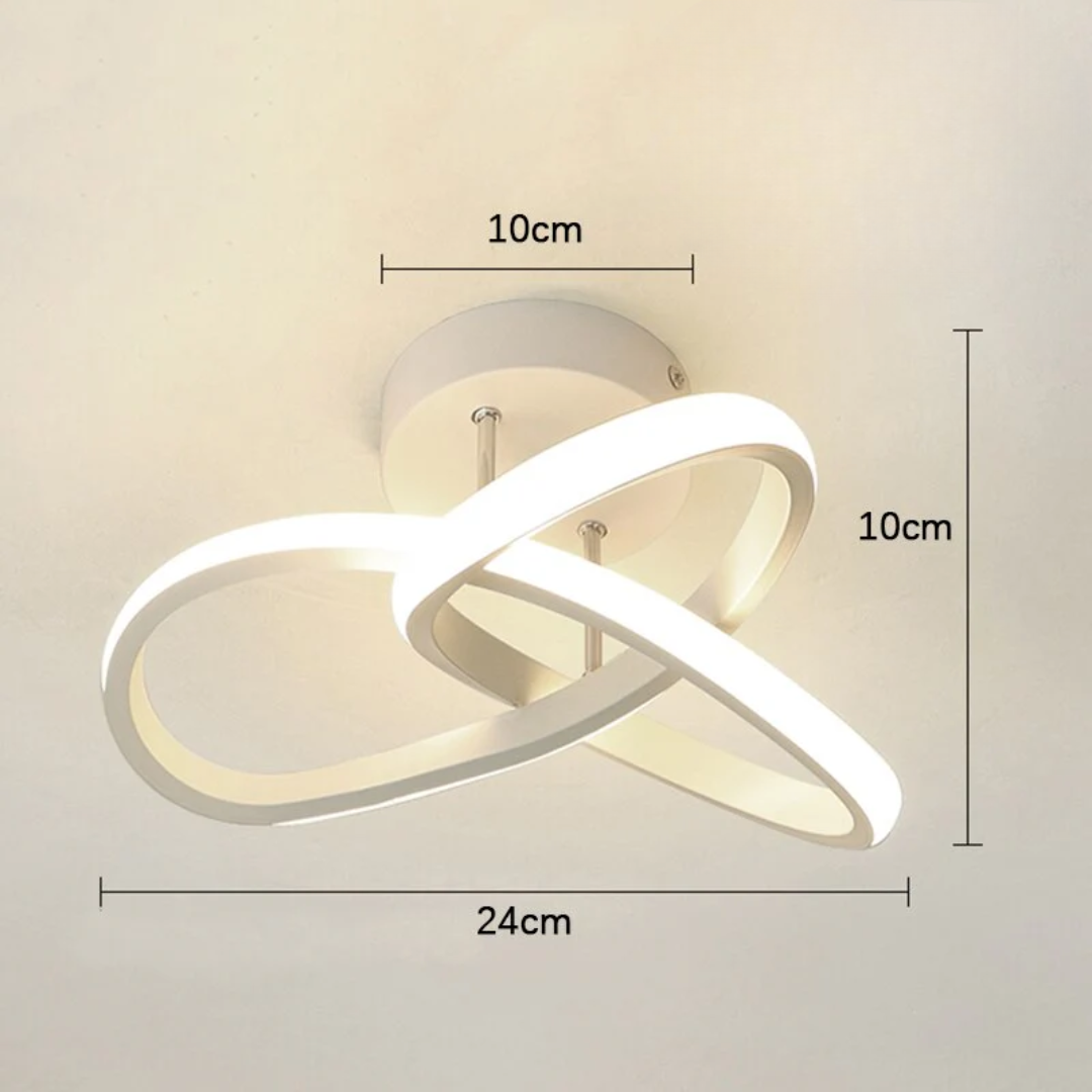 Sandori Plafondlamp - Entwined Ring Plafondlamp