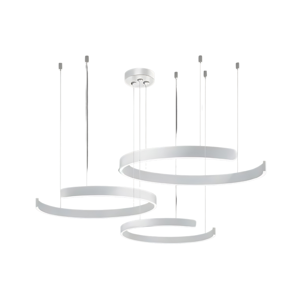 Fusionné Hanglamp - Cirkelvormig Design Voor Een Luxe Setting