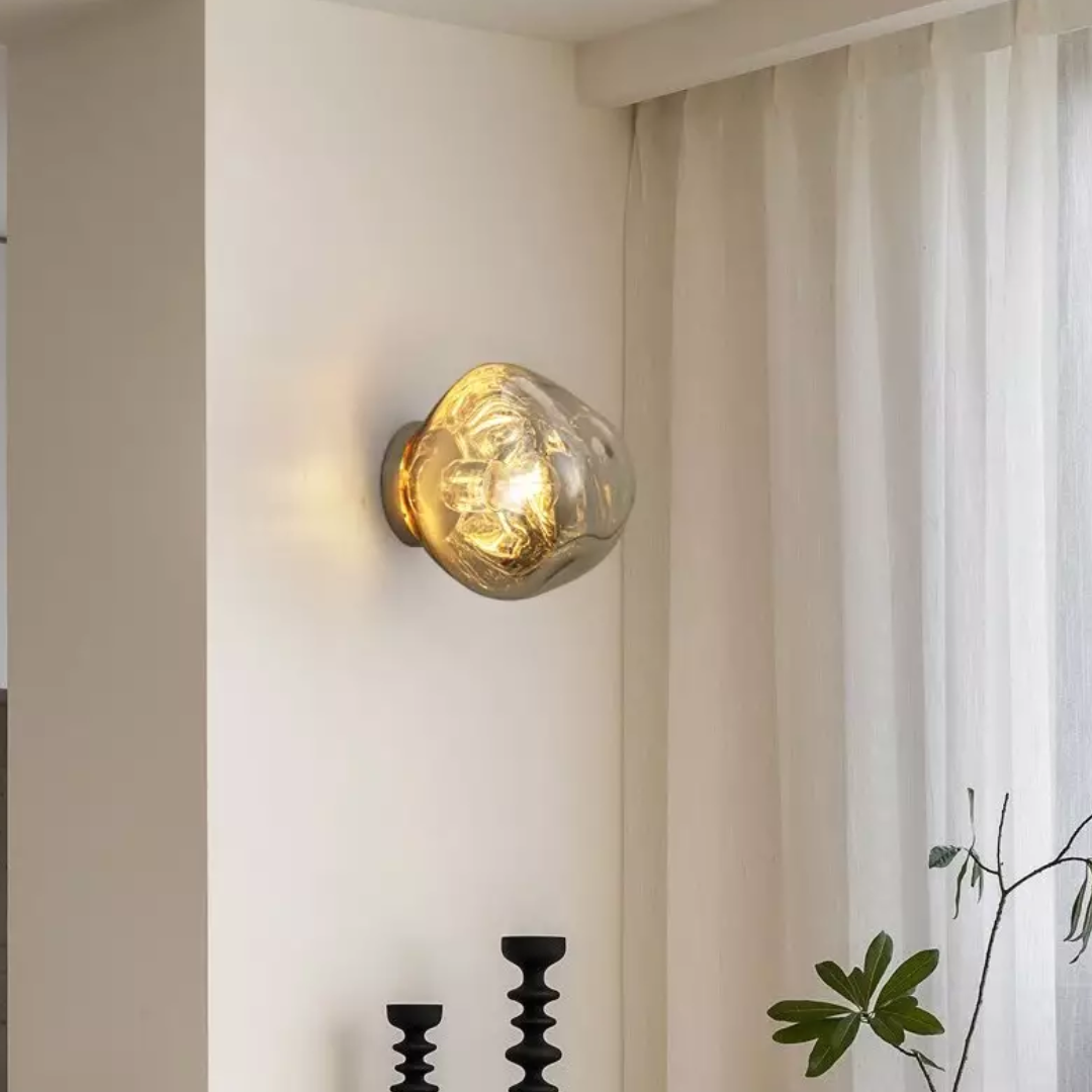 Amber Glow Wandlamp