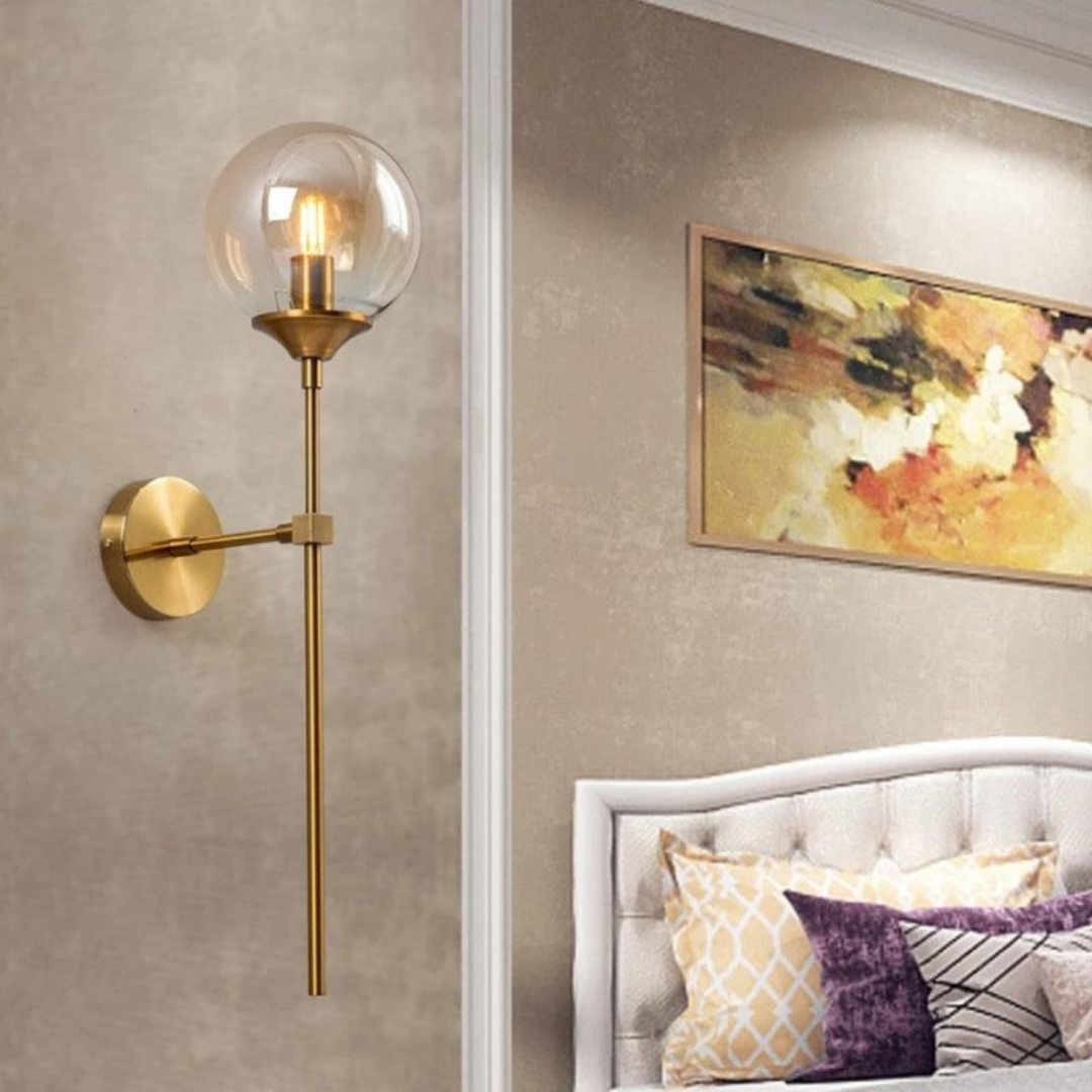 Golden Globe Wandlamp