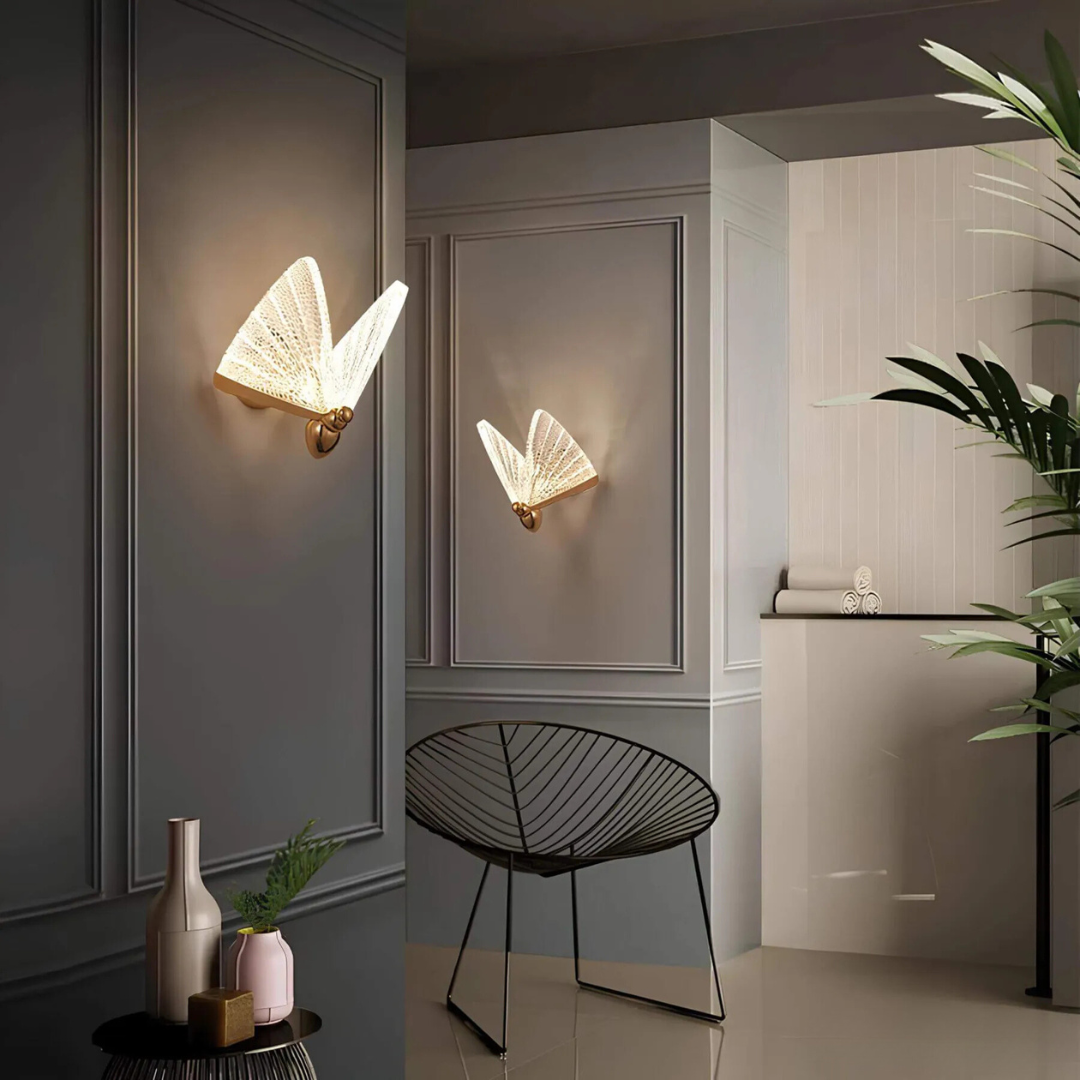 Noventis Vlinder Wandlamp