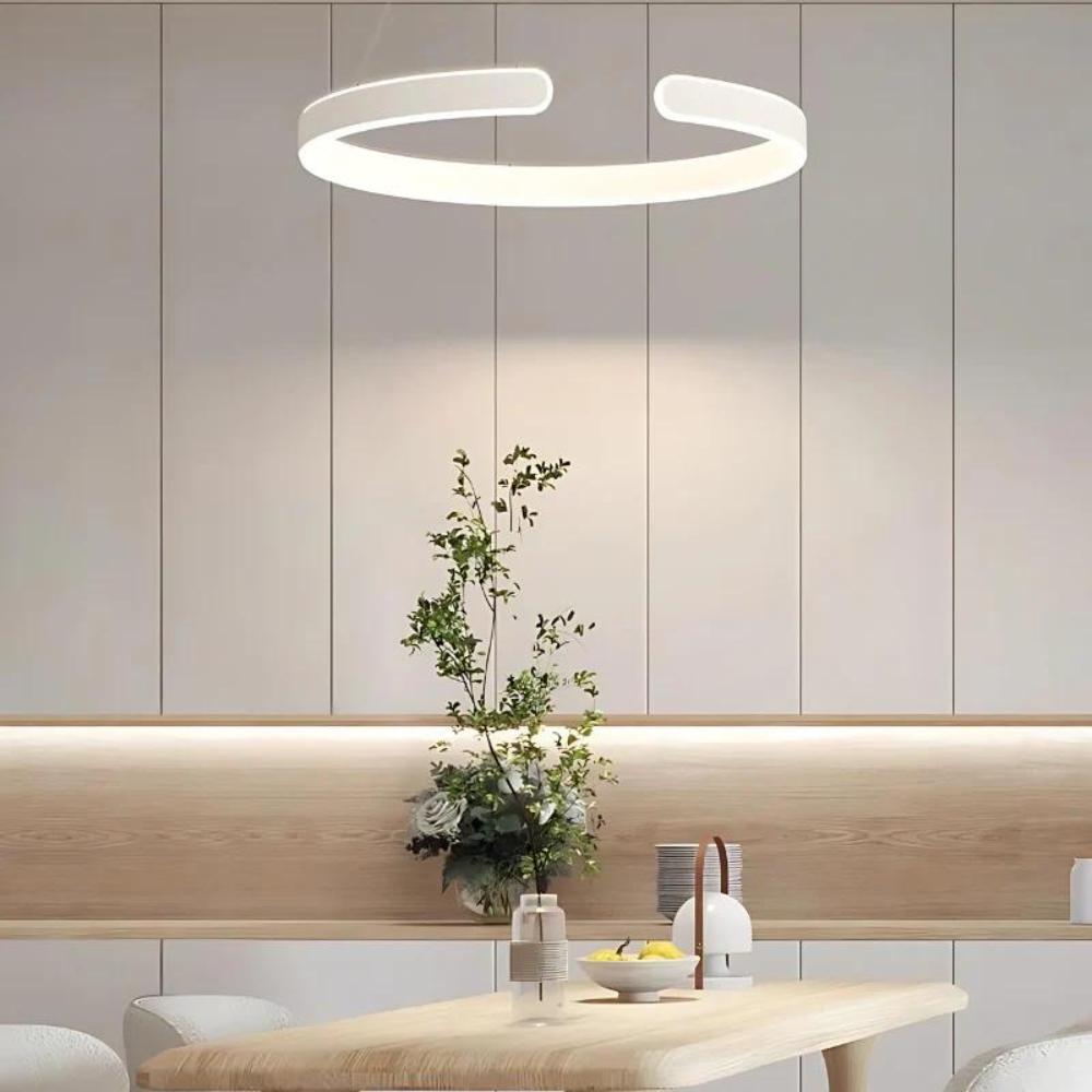 Fusionné Hanglamp - Cirkelvormig Design Voor Een Luxe Setting