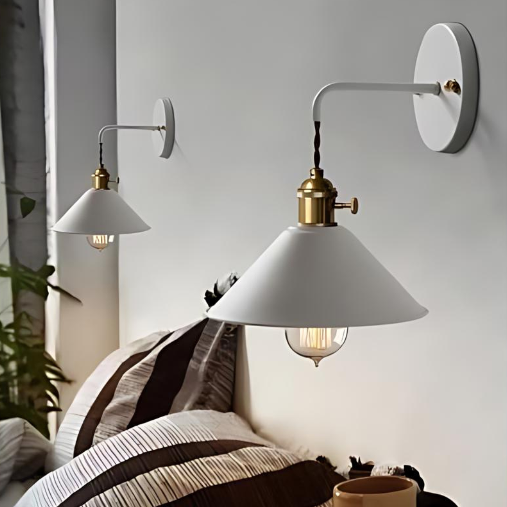 Lorvene Industriële Wandlamp