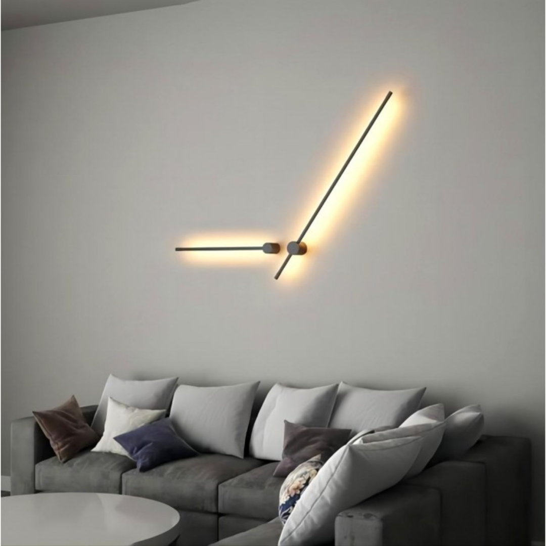 Black Line Wandlamp