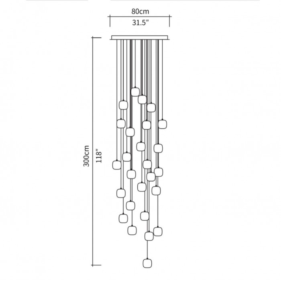 Smoked Elegance Hanglamp - Kroonluchter Bol