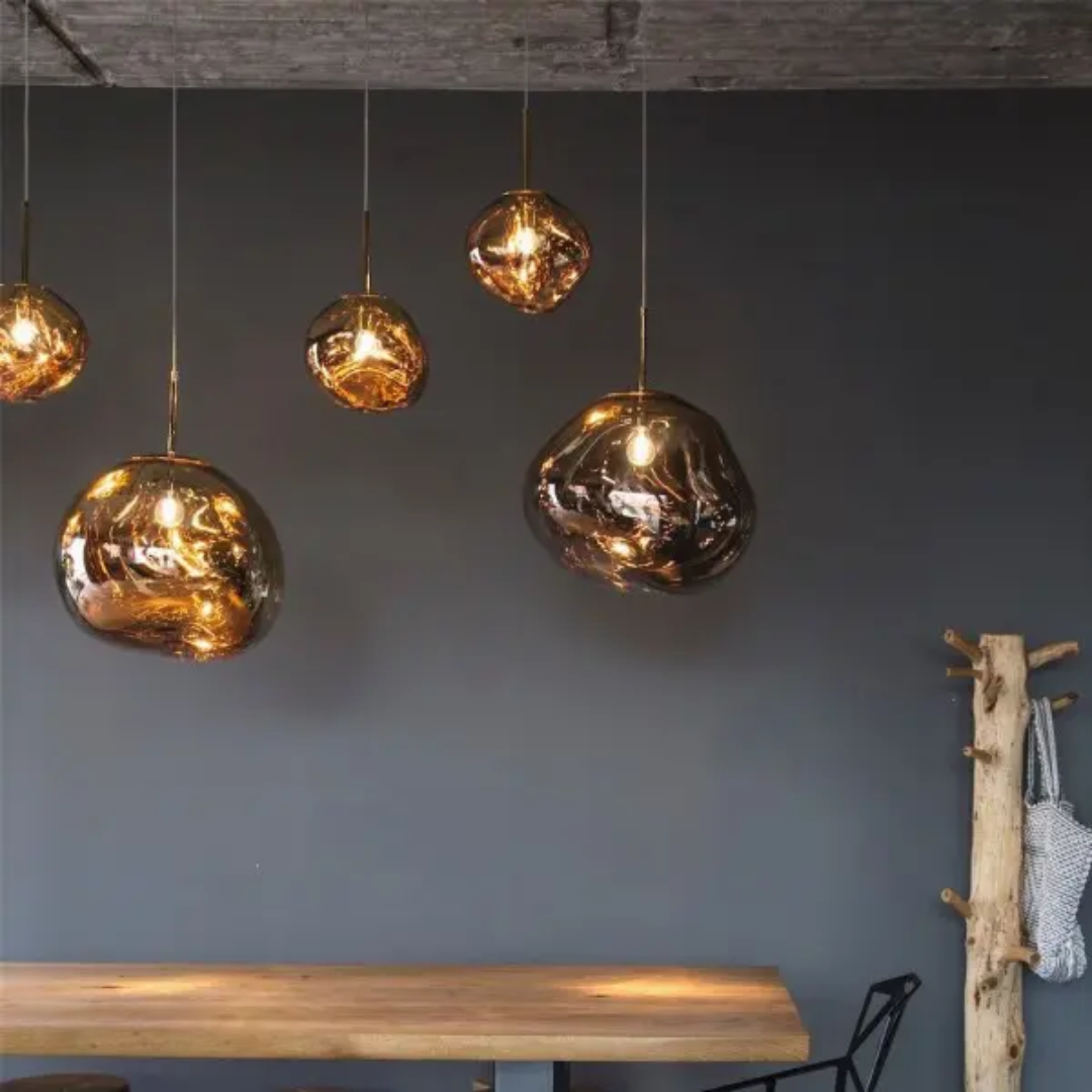 Amber Orb Hanglamp