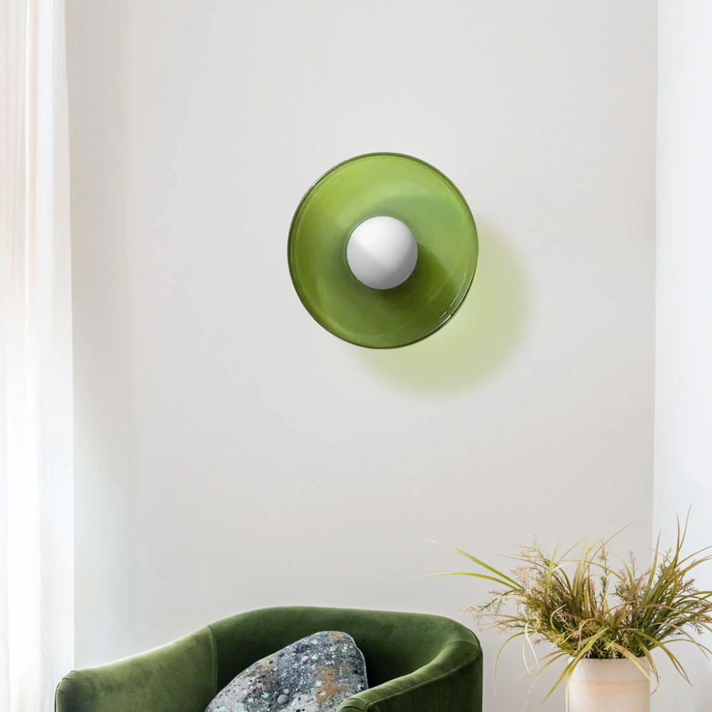 Disque Oliv Wandlamp