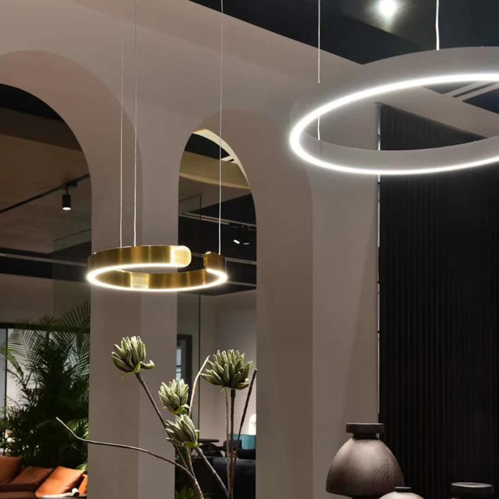 Fusionné Hanglamp - Cirkelvormig Design Voor Een Luxe Setting