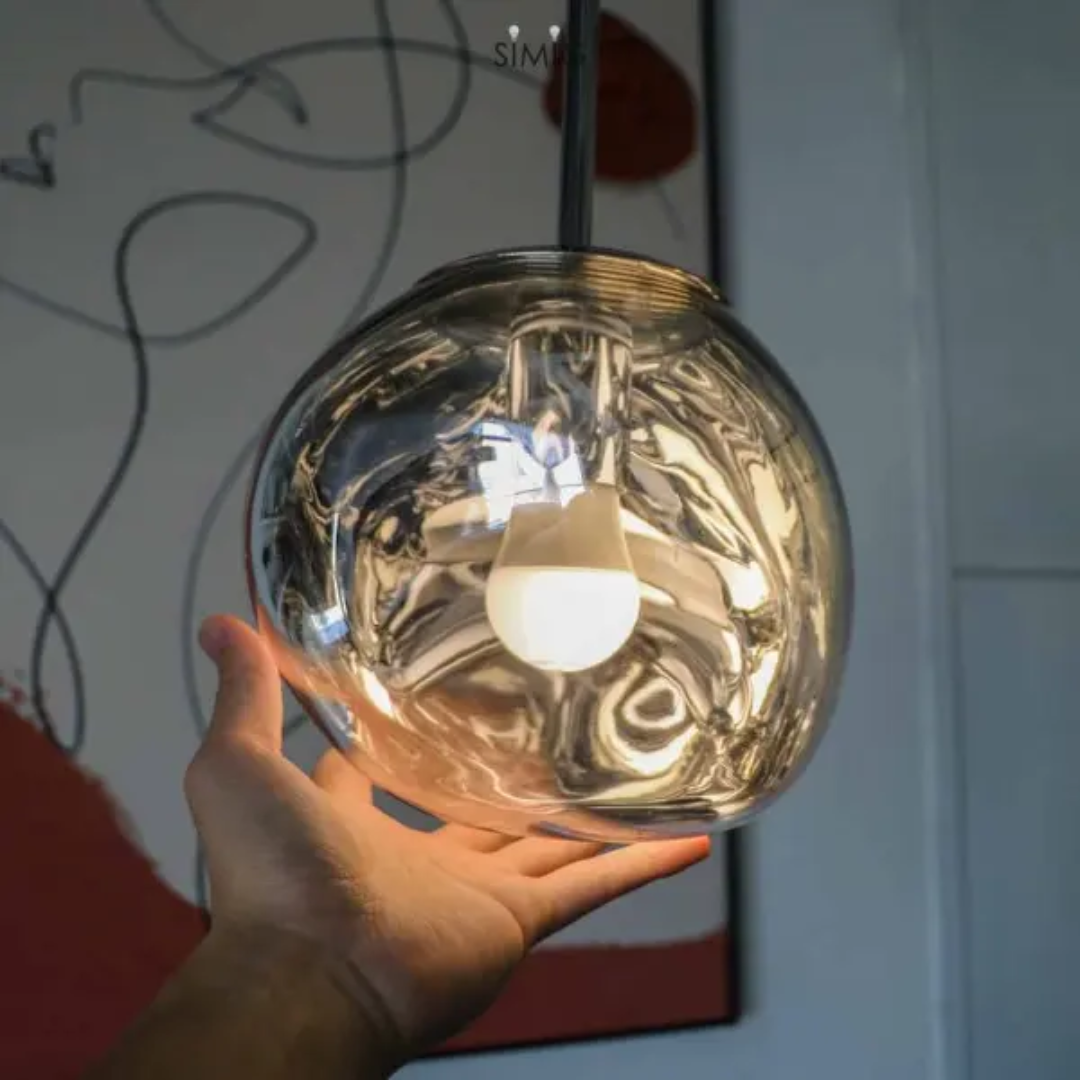 Amber Orb Hanglamp