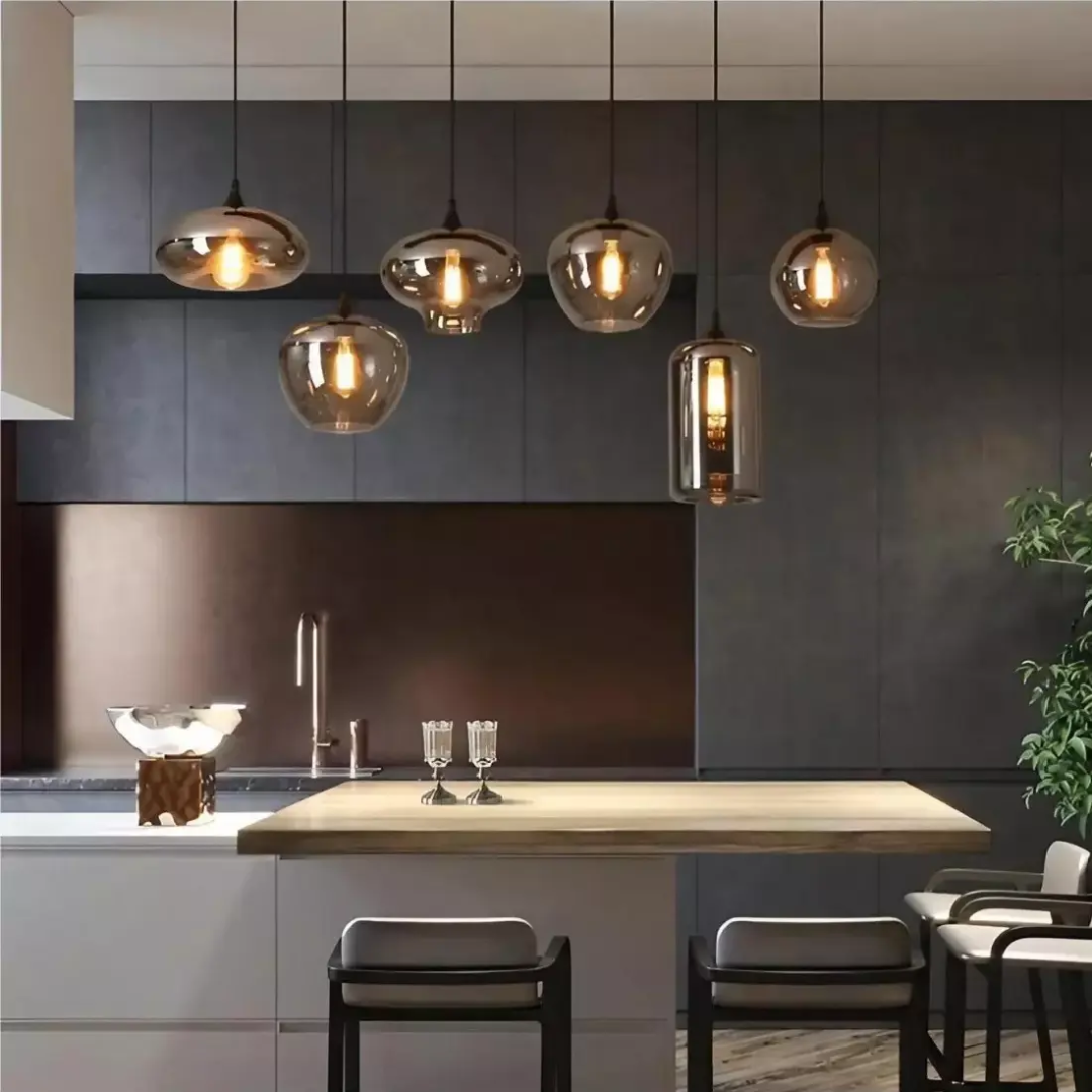 Bronze Silhouette Hanglamp Serie