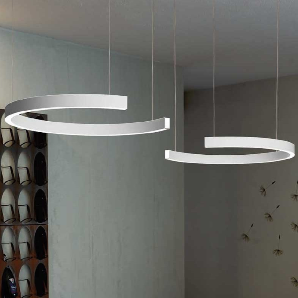 Fusionné Hanglamp - Cirkelvormig Design Voor Een Luxe Setting