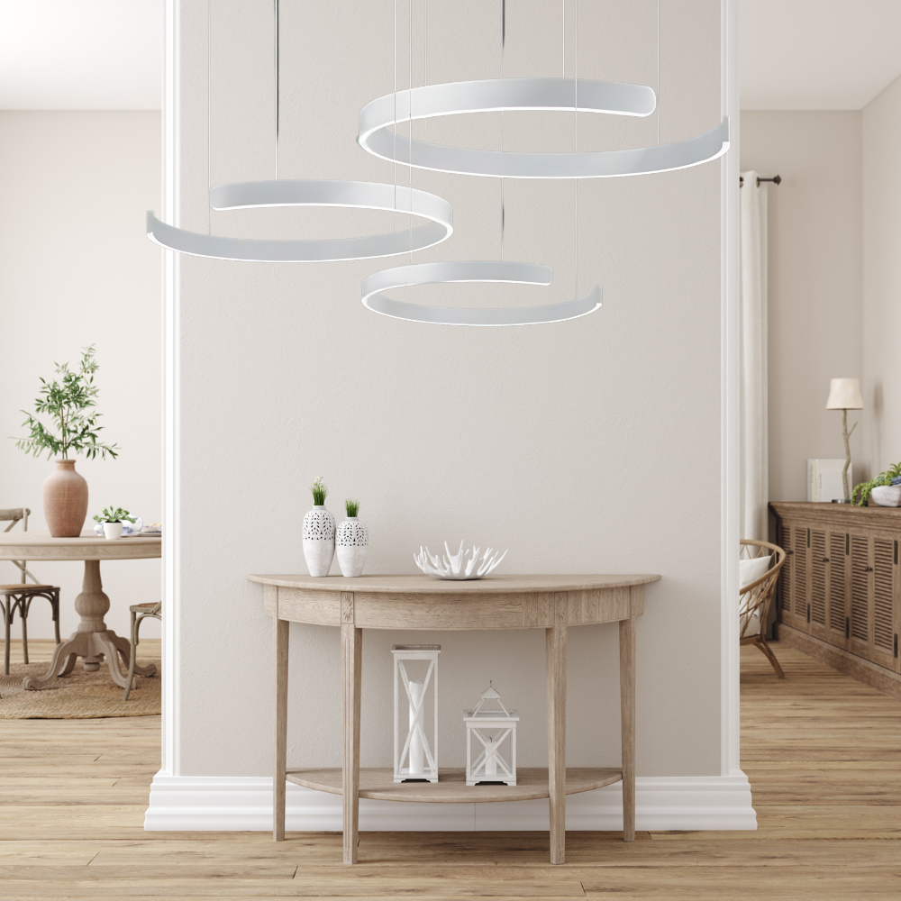 Fusionné Hanglamp - Cirkelvormig Design Voor Een Luxe Setting