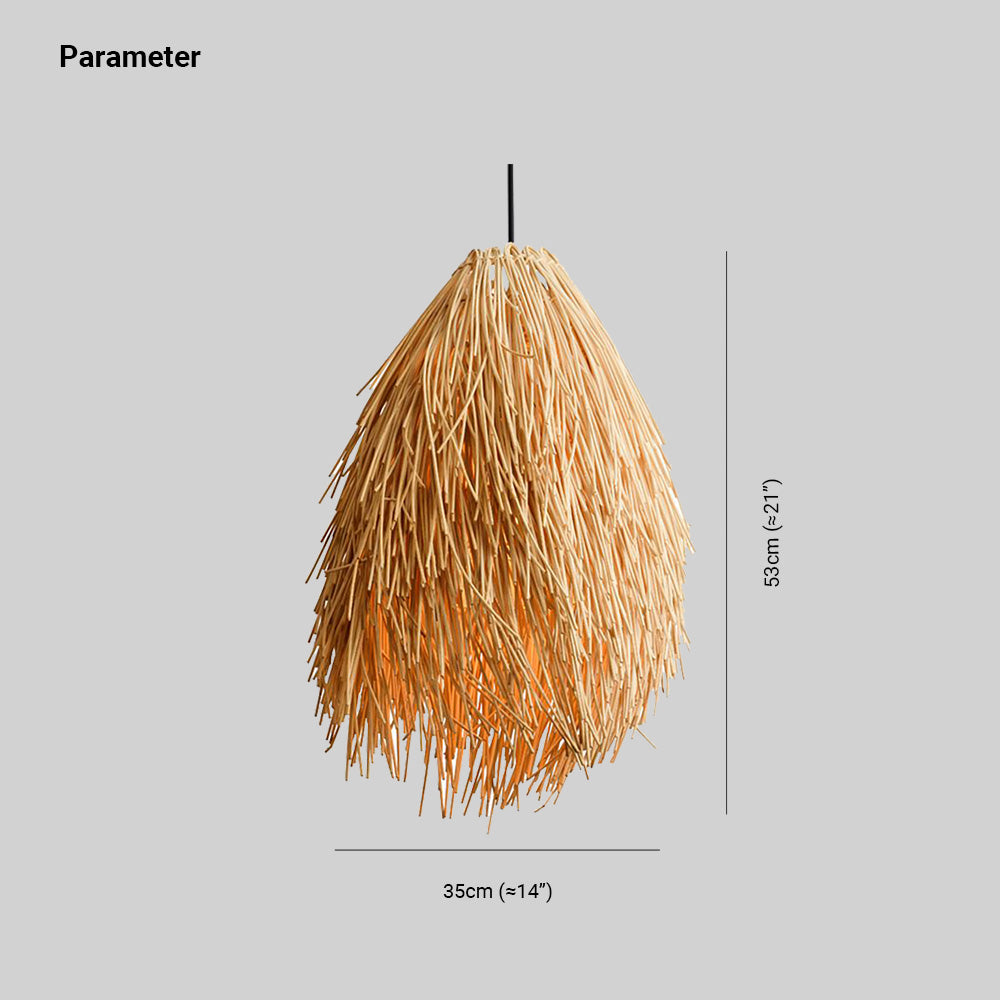 Muto Hanglamp - Natuurlijke Stijl Verlichting