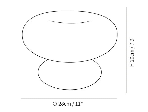 Tuno Tafellamp - Unieke Paddenstoelen Lamp