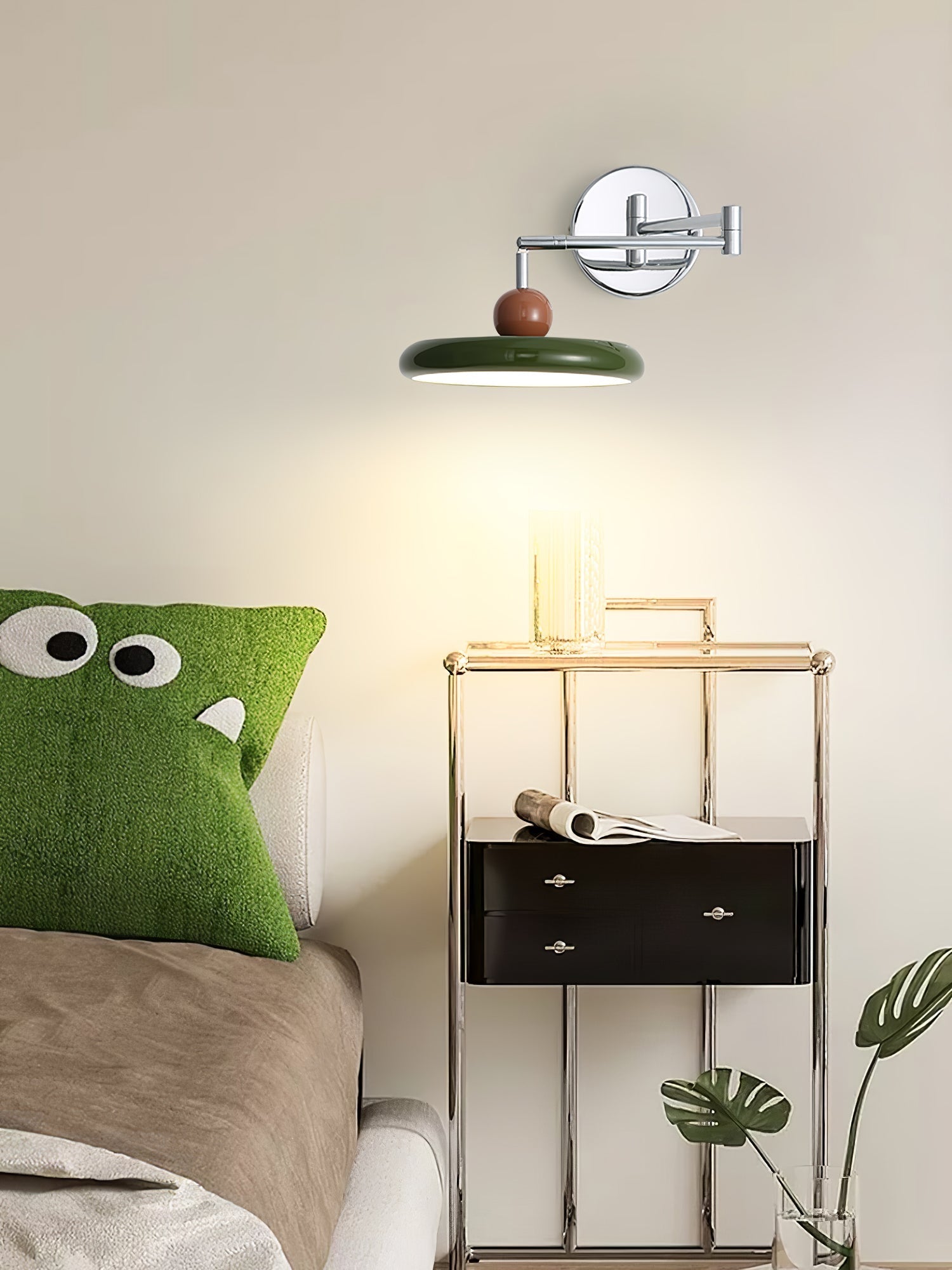 Lolan Wandlamp - Beweegbaar Model Met Kleurrijke Accenten