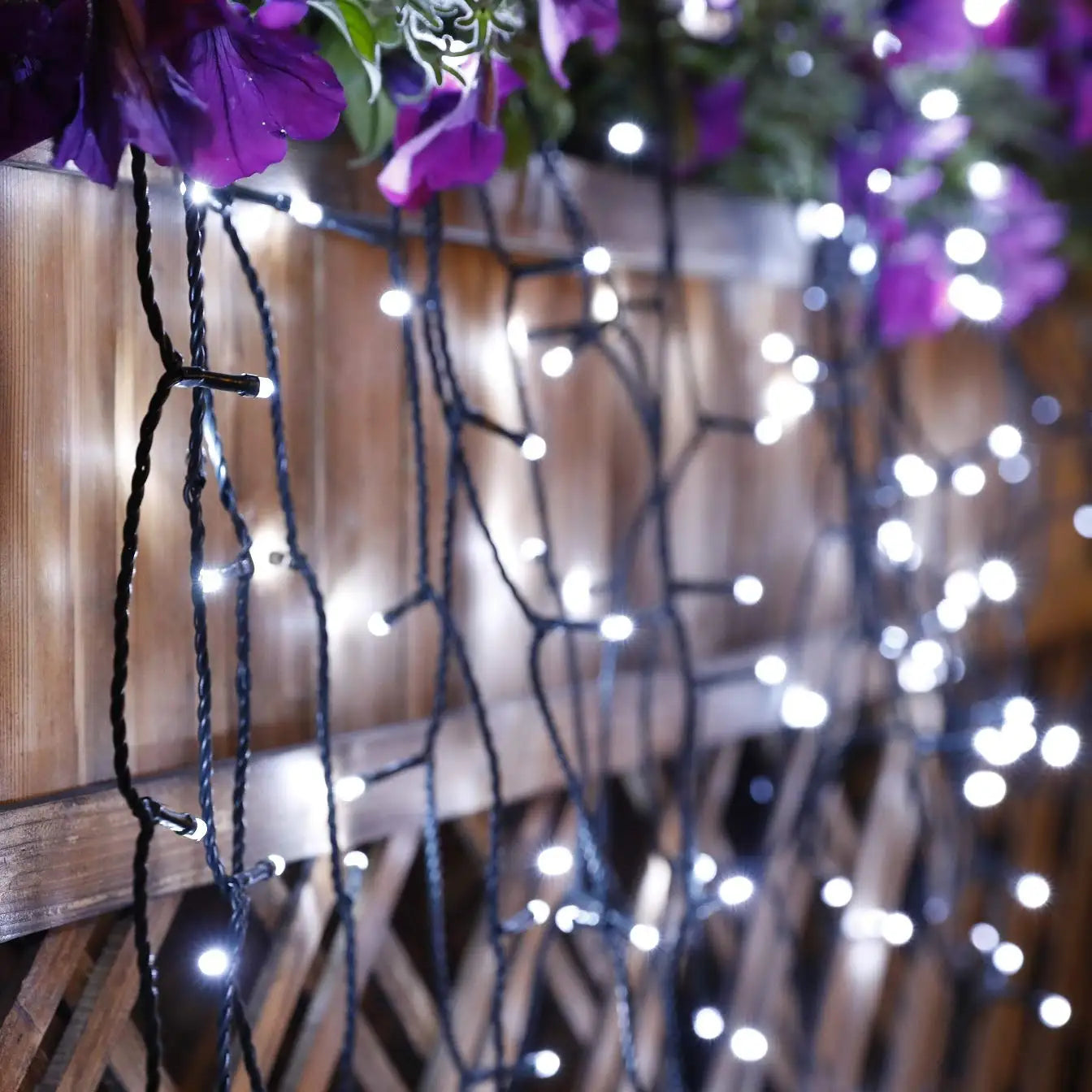 Sprookjesachtige Kerstverlichting Op Zonne-energie Voor Binnen en Buiten