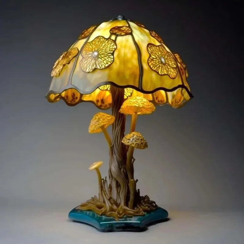 Lightshroom Tafellamp - Kleurrijke Paddenstoelen Lamp