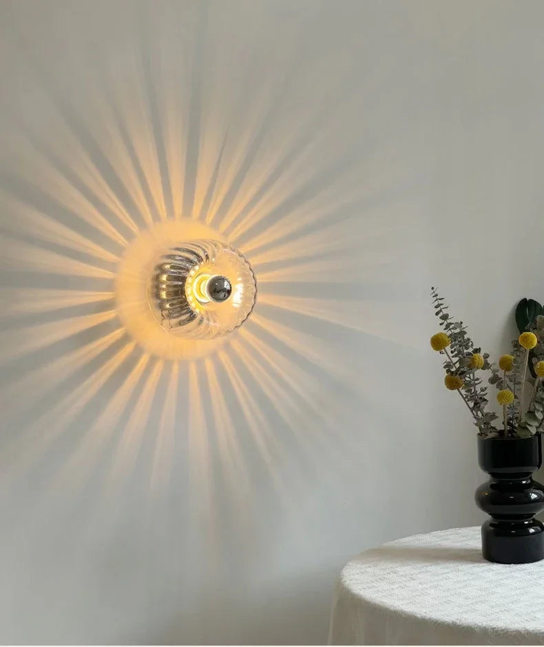 Aluz Glazen Wandlamp