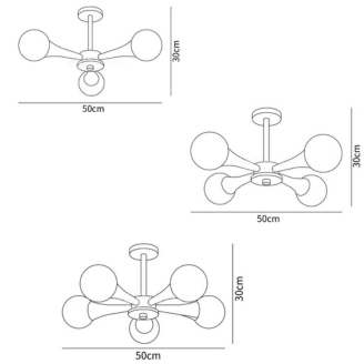 Lorenza Plafondlamp