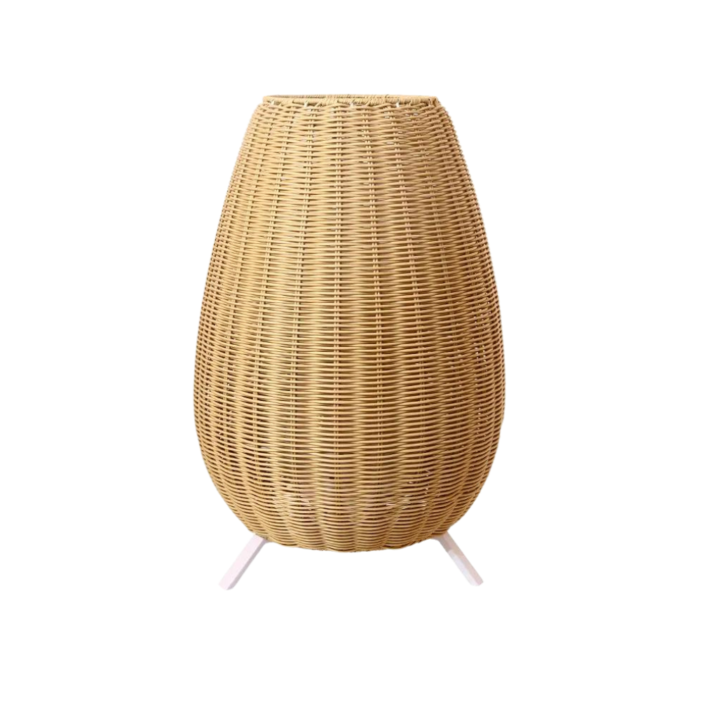 Boho Rattan Vloerlamp