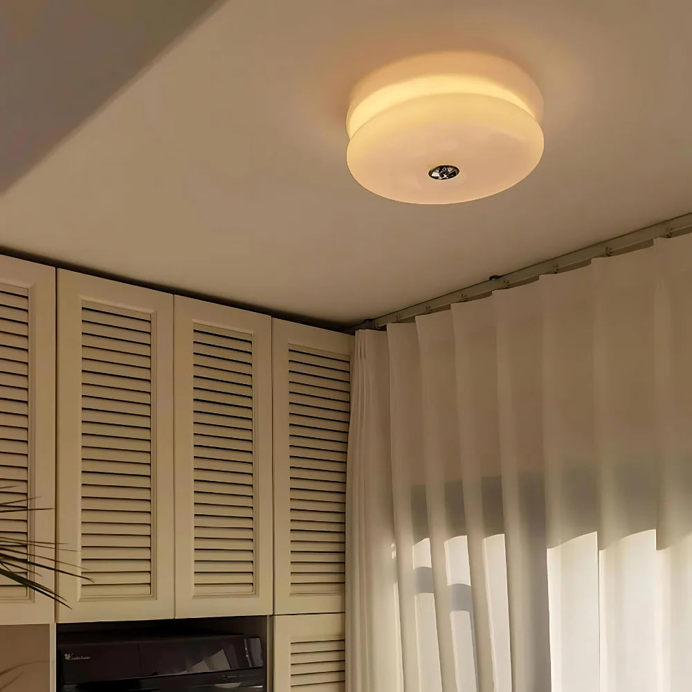 Suspendue Plafondlamp - Elegante Woonkamer Verlichting Met Glazen Afwerking