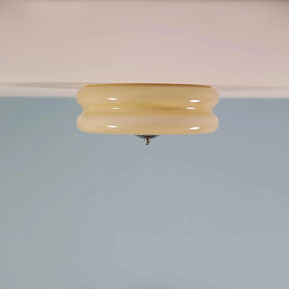 Suspendue Plafondlamp - Elegante Woonkamer Verlichting Met Glazen Afwerking