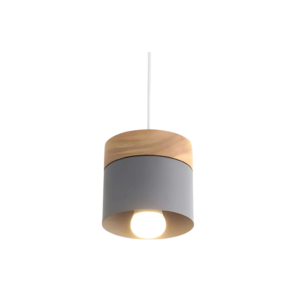 Scandi Hout Hanglamp