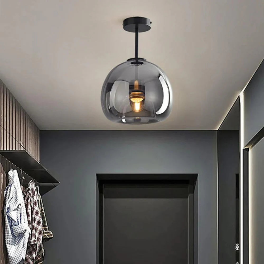 Condonne Plafondlamp - Luxe Design Met Glazen Kap