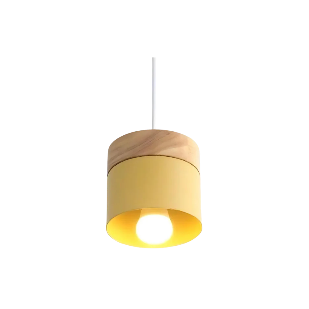 Scandi Hout Hanglamp