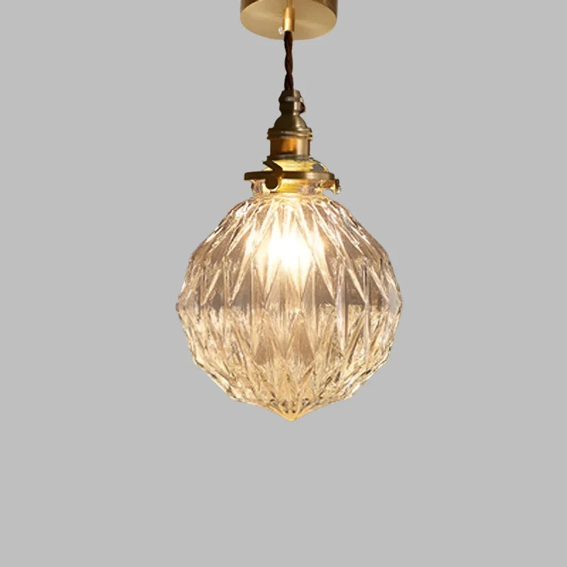 Kristallglas Hanglamp - Vintage Stijl Glasdesign