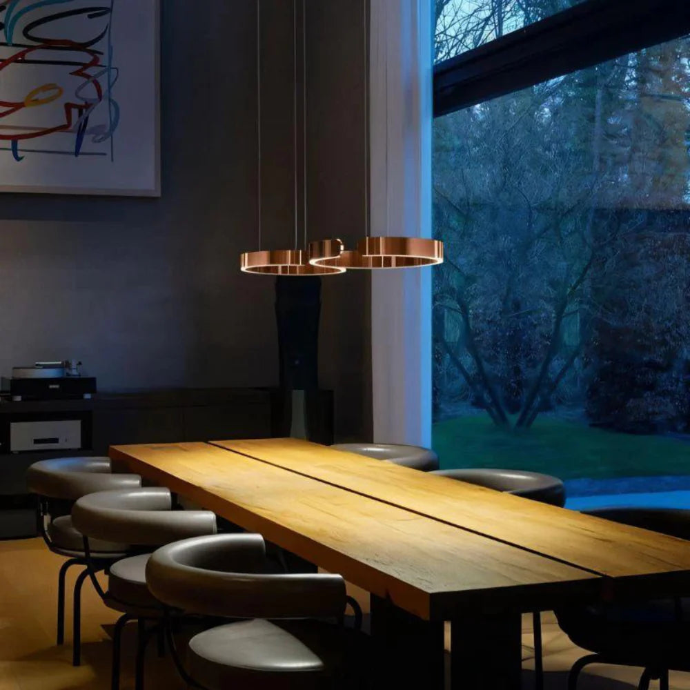 Fusionné Hanglamp - Cirkelvormig Design Voor Een Luxe Setting