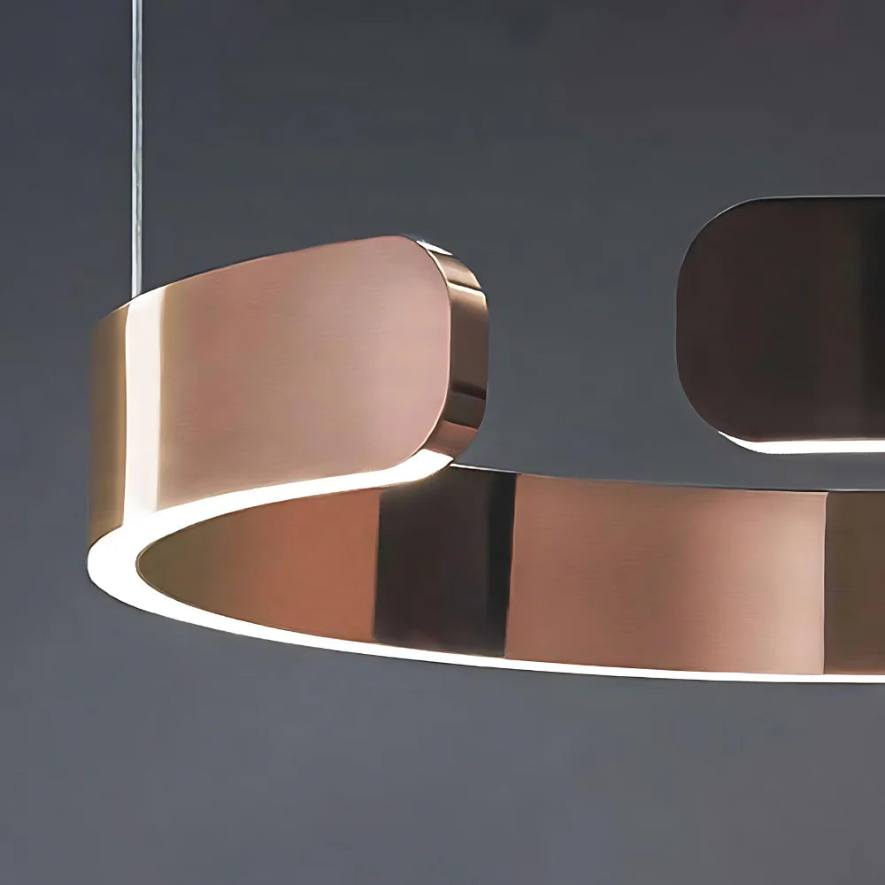 Fusionné Hanglamp - Cirkelvormig Design Voor Een Luxe Setting