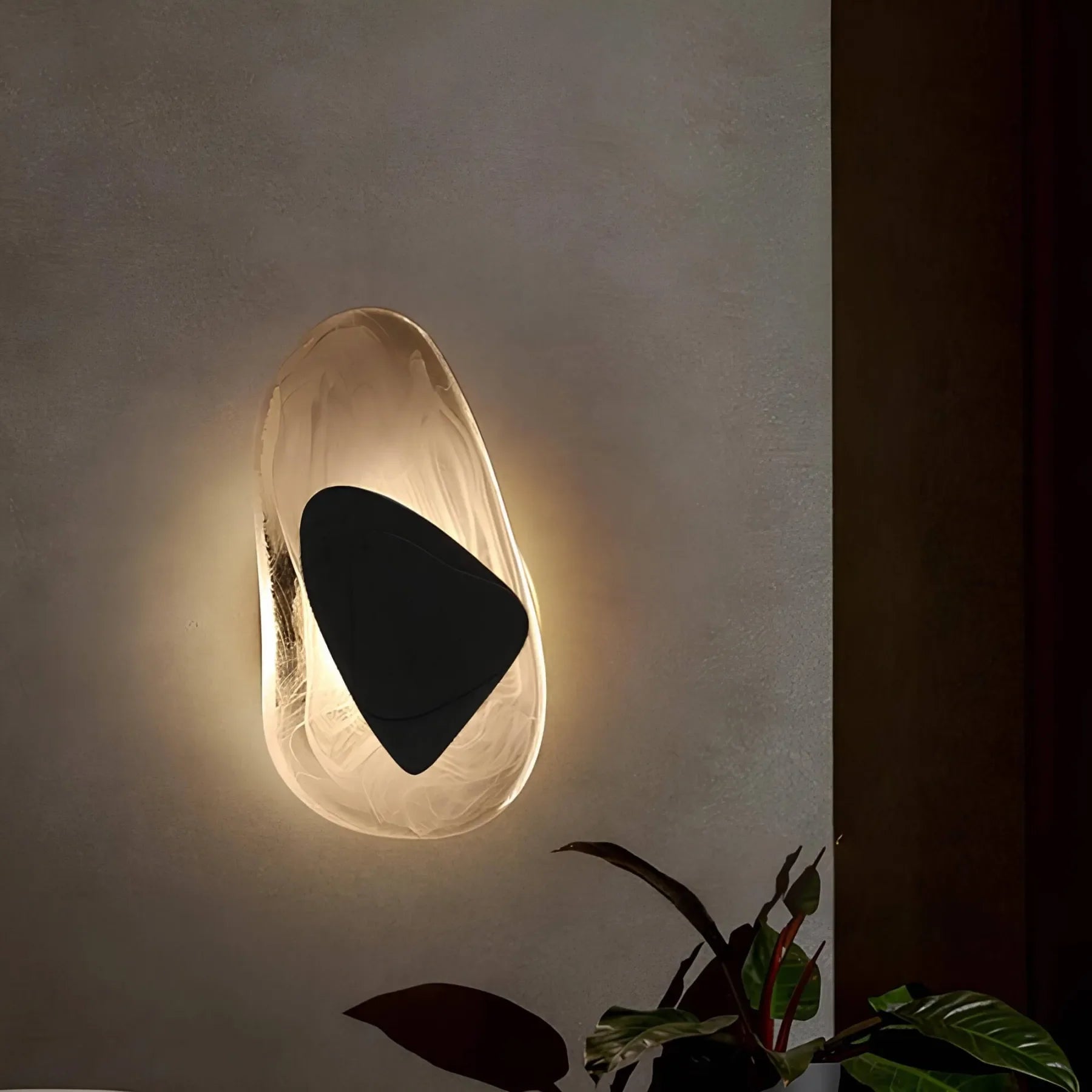 Nordic Kristall Wandlamp