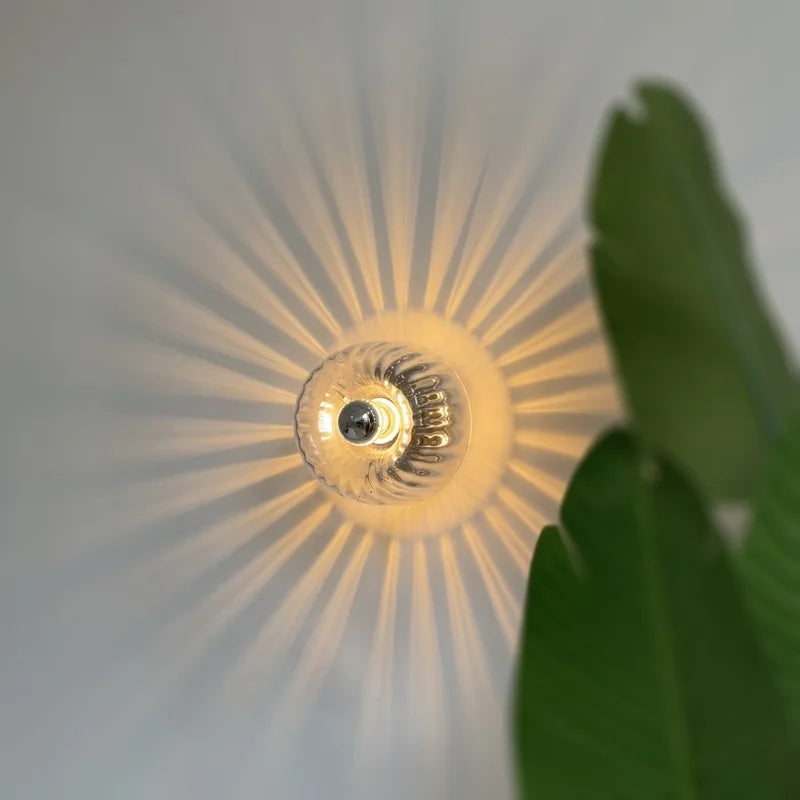 Aluz Glazen Wandlamp