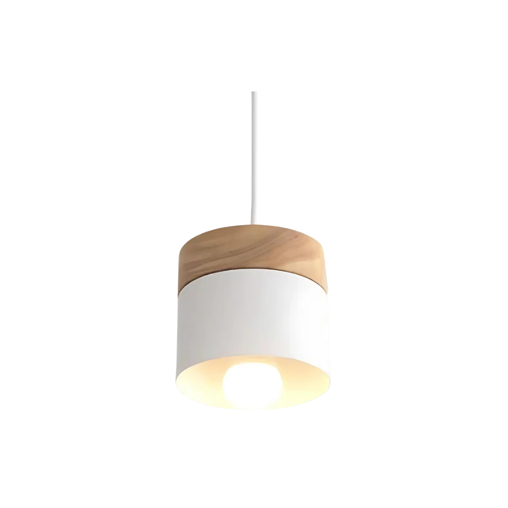 Scandi Hout Hanglamp