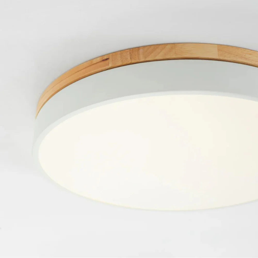 Scandi Plafondlamp - Modern Houten Design